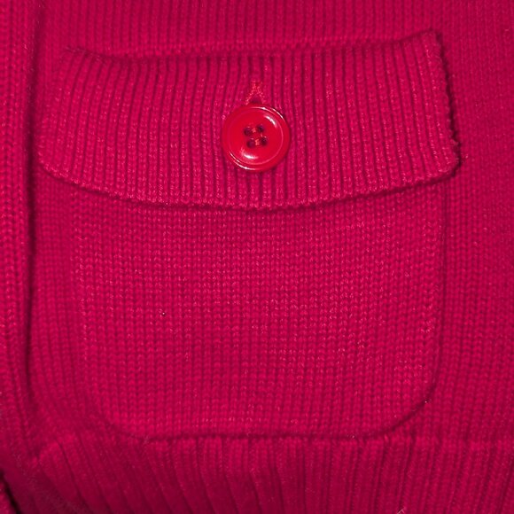 Karen Scott warm sweater/cardigan, size small. - Picture 6 of 7